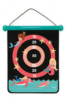 magnetisch dartbord Zeemeermin 40 x 31 cm 8-delig