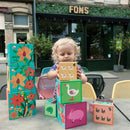 stapelblokken Preschool Boerderij junior karton 10-delig