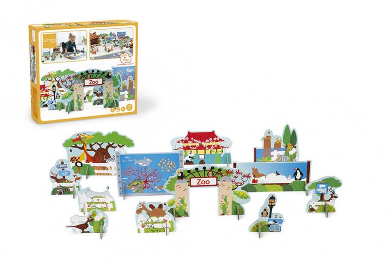 speelset dierentuin 12 stuks