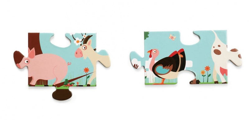 vloerpuzzel Boerderij XL 36 stukjes