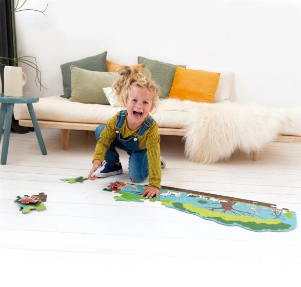 vloerpuzzel Boerderij XL 36 stukjes