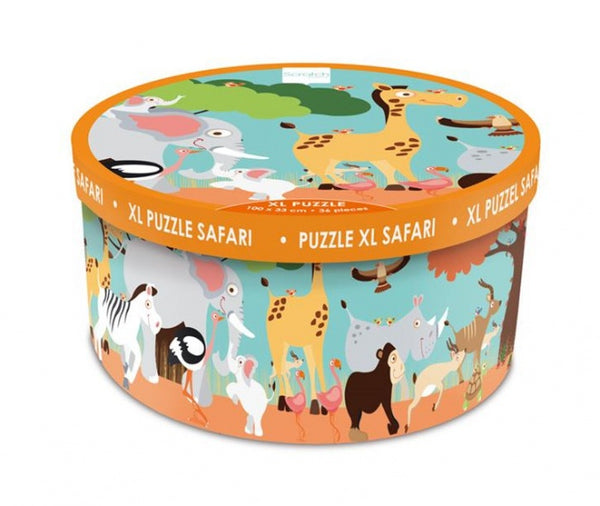 vloerpuzzel Safari XL 36 stukjes