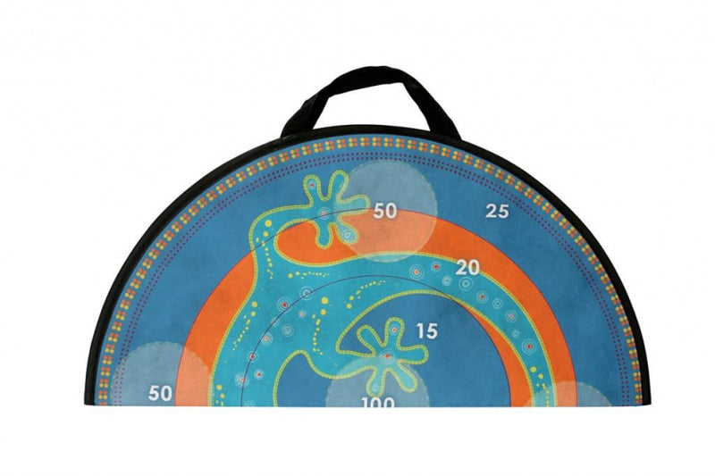 werpspel Salamander magnetisch 60 cm blauw 4-delig