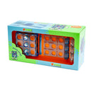 labyrintkubus om te bouwen 76 mm blauw/wit