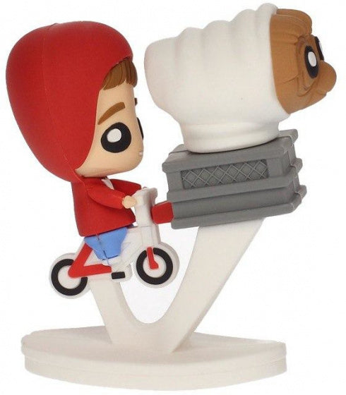 speelfiguur Elliott and E.T. on Bike 5 x 8 cm rood/wit