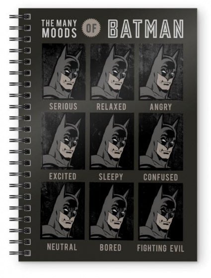 notitieboek DC Comic: Batman 15 x 21 cm karton zwart