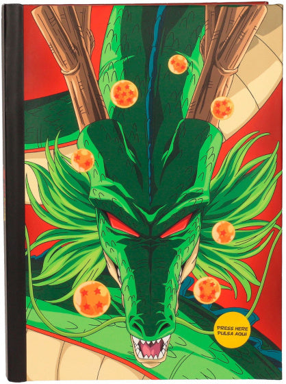 notitieboek Dragon Ball Z Shenron A5 karton/papier rood