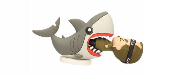 speelfiguren Jaws junior 8 cm 4-delig