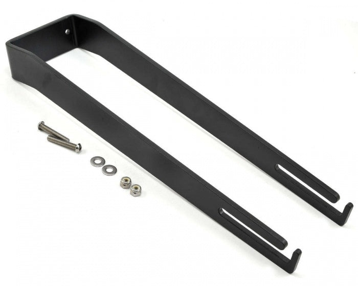 add-on voorwielhouder zwart