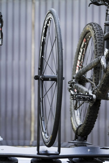 add-on voorwielhouder zwart