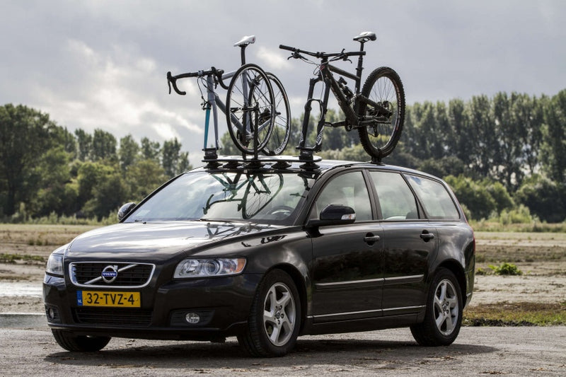 add-on voorwielhouder zwart