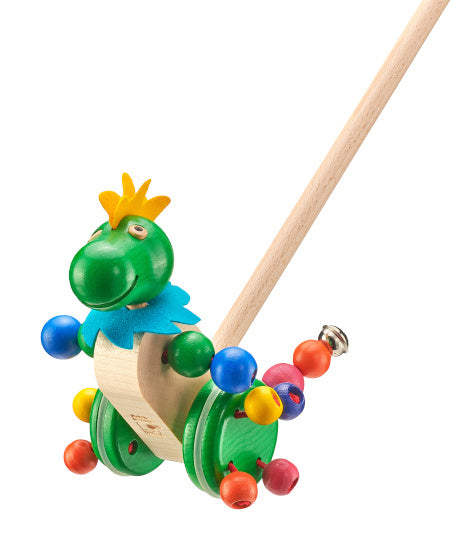 duwstok Draak Tattolo junior 57 cm hout groen