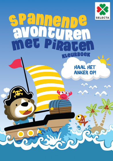 Spannende Avonturen met Piraten Kleurboek