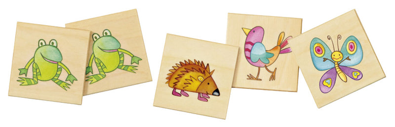 memoryspel Memo Pepito junior hout 24-delig