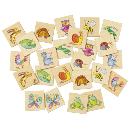 memoryspel Memo Pepito junior hout 24-delig