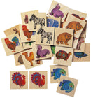 memoryspel Memo Zoo junior hout 36-delen