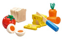 speelgoedeten Brood & groente junior hout 6-delig
