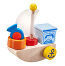 speelset Vissersboot junior hout naturel 6-delig