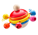 tol Rotondo junior 7,5 cm hout rood/geel