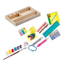 bureau-organizer meisjes 31,6 x 21,1 cm hout 20-delig