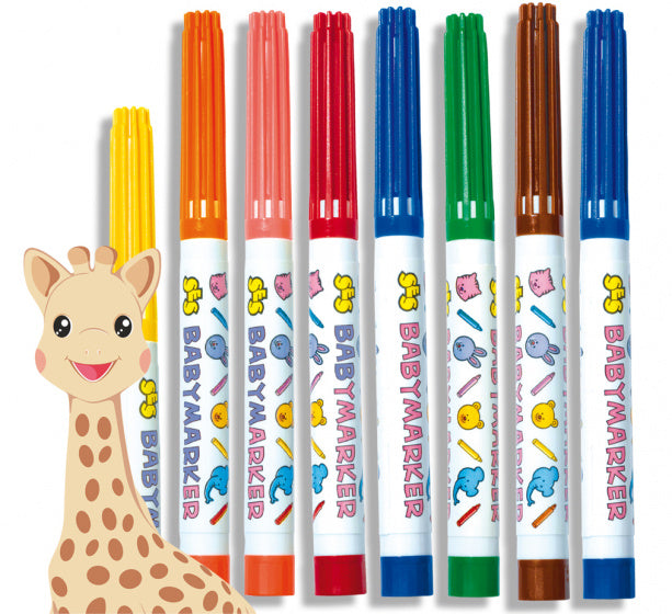 SES My First - Sophie la Girafe Babymarkers