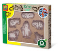 SES Creative ECO Boerderij Klei-Uitsteekvormen 6 Stuks