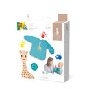 kliederschort Girafe junior canvas blauw 1-4 jaar