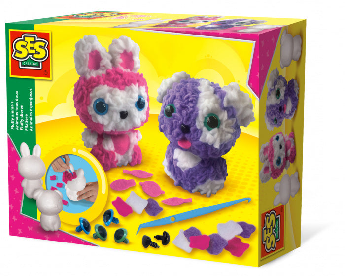 SES Creative Fluffy Dieren Maken