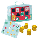 SES Tiny Talents Tiny Talents Vormenstoof Koffer Bus