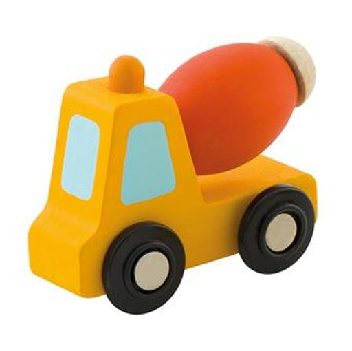 Cementwagen Mini Oranje 7 cm