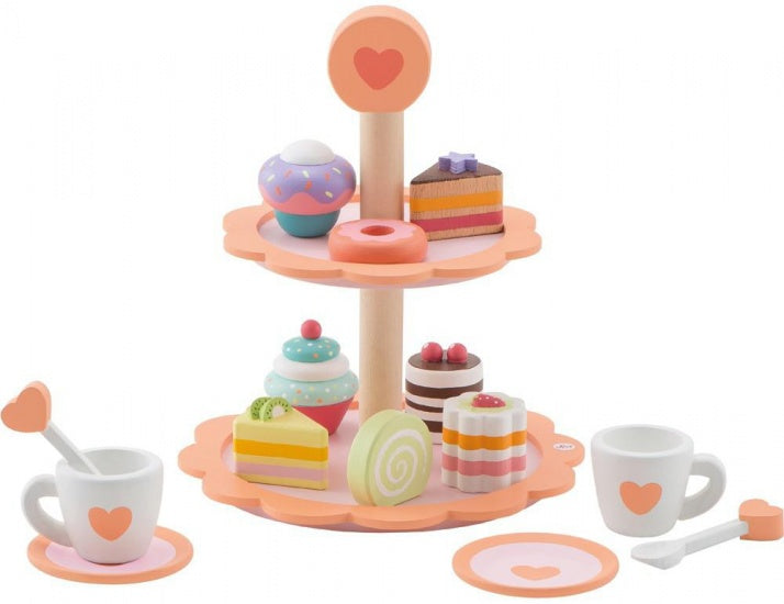 etagere meisjes lichtroze 19 x 22 x 19 cm