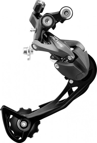 Achterderailleur 9 speed Shimano Altus RD-M2000 Shadow - donkergrijs