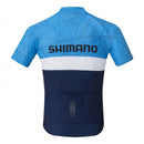 fietsshirt Team junior polyester navy maat 128