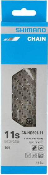 Ketting 11 speed Shimano HG601 105 Race/MTB/E-bike met Quick Link - 116 schakels