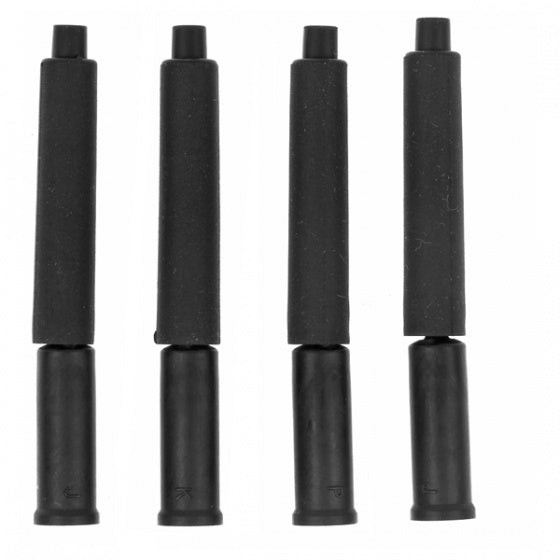 Afgedichte kabeleindhoedje PVC met rubber Shimano voor schakelkabel (4 sets)