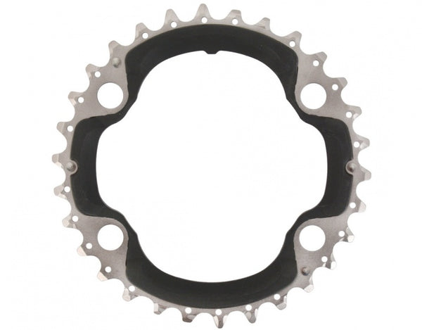 kettingblad XT M8000 30T-BA 11S 96 mm zwart/zilver