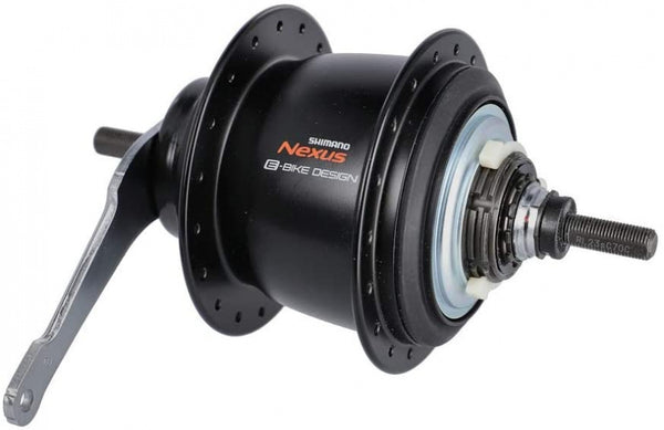 Versnellingsnaaf Shimano Nexus 5 SG-C7000-5 met terugtraprem - 36 gaats - zwart