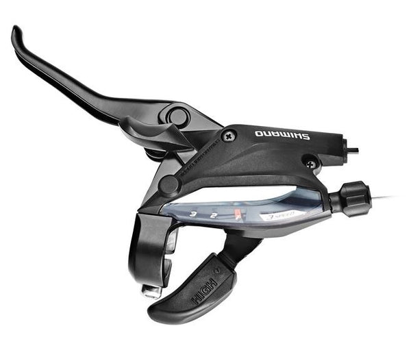 Versteller (links) met remhendel 3 speed Shimano ST-EF505 - 3 vingers - zwart