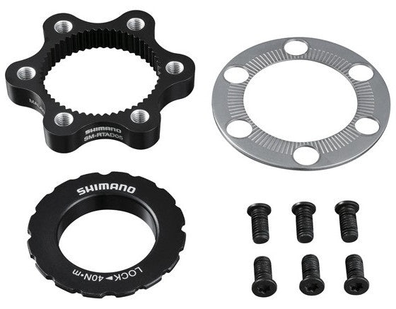 Adapter 6-gaats schijfrem naar centerlock SM-Rtad05