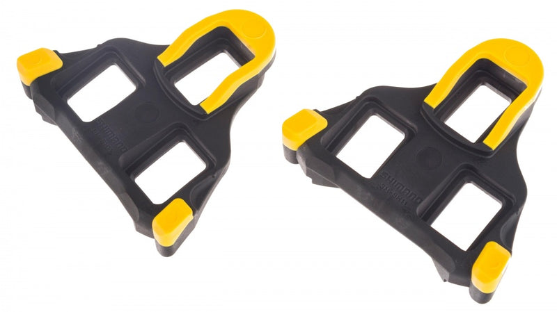 Schoenplaatjes Shimano SM-SH11 SPD 6 graden - geel