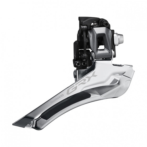 Voorderailleur 2 x 11-speed Shimano GRX FD-RX810 down pull - direct mount 46-50T - Zwart/Zilver