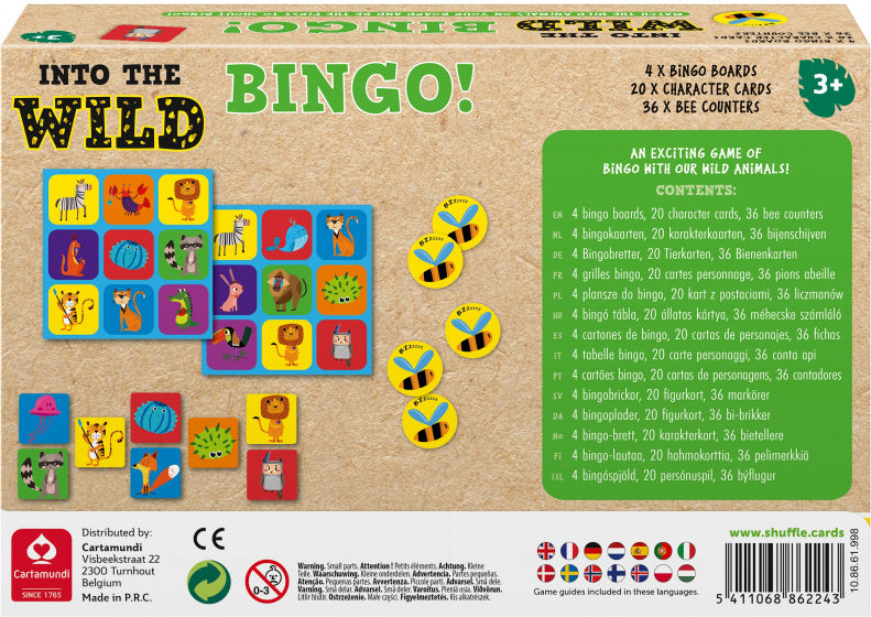 Plaatjes Bingo Into the Wild