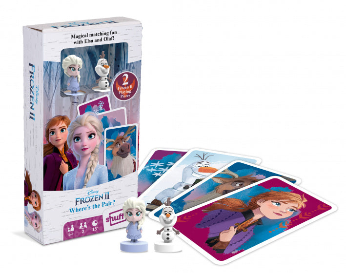 kaartspel Frozen 2 Waar is het paar? junior karton