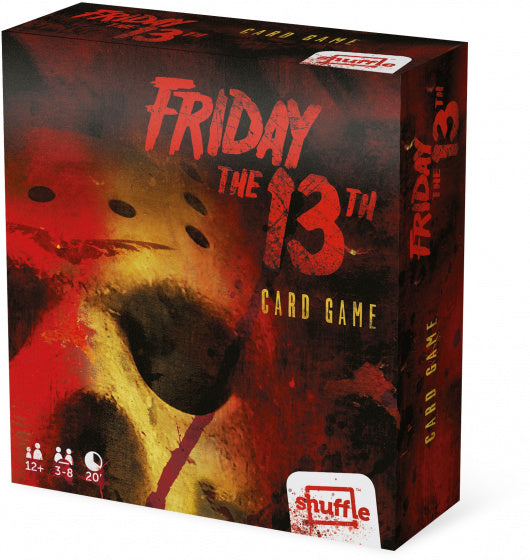 horror-kaartspel Friday the 13th rood/grijs 115-delig