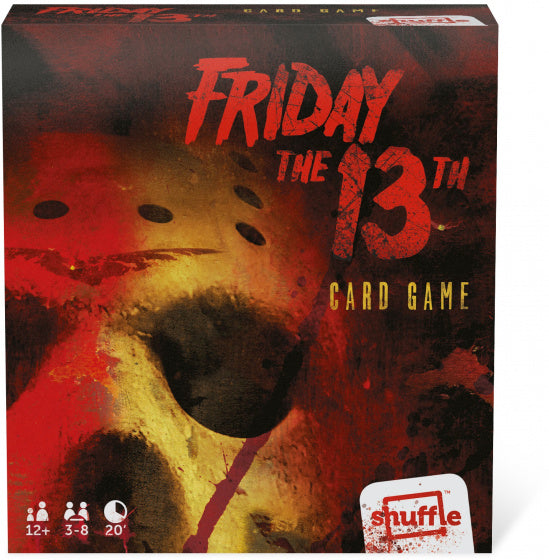 horror-kaartspel Friday the 13th rood/grijs 115-delig