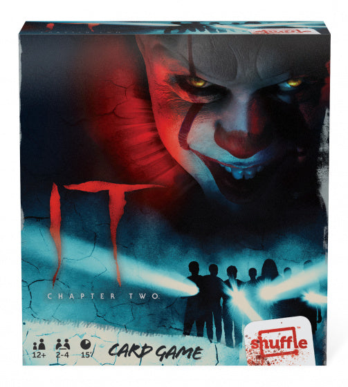 horror-kaartspel It karton zwart/rood 71-delig (en)