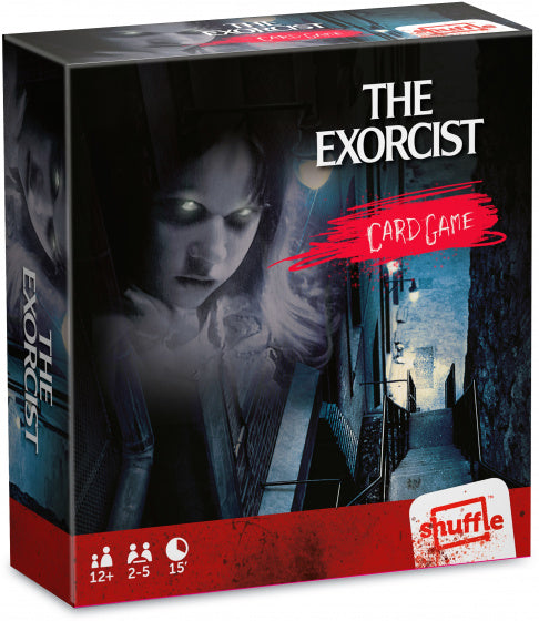 horror-kaartspel The Exorcist karton zwart/wit 67-delig