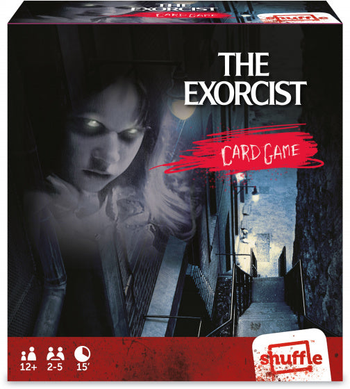 horror-kaartspel The Exorcist karton zwart/wit 67-delig