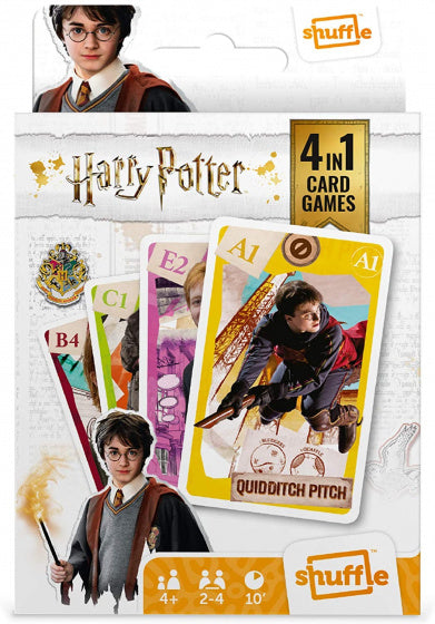 kaartspel 4-in-1 Harry Potter karton 32-delig