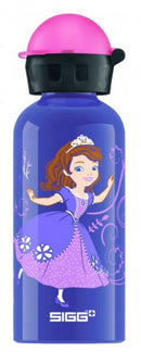 drinkfles Sofia 400 ml 6,6 cm aluminium paars